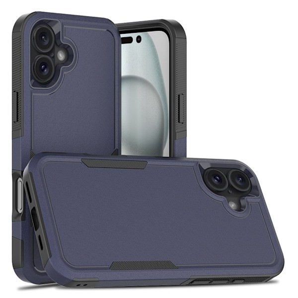 iPhone 16 Plus 2-i-1 Skal - Mörkblå Mörkblå