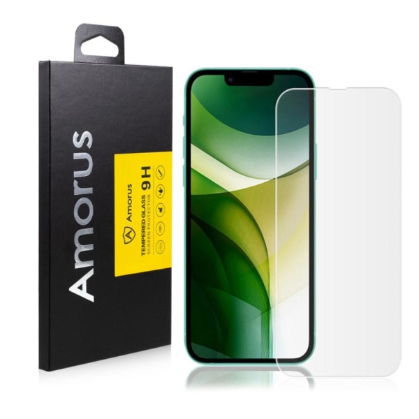 AMORUS iPhone 13 Pro Max skärmskydd i härdat glas