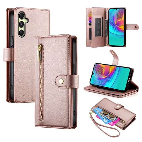 Samsung Galaxy A36 5G Plånboksfodral - Rosa Rosa