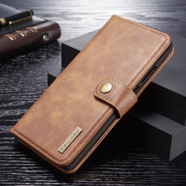 DG.MING Plånboksfodral 2-i-1 till Huawei P30 Pro - Brun Brun