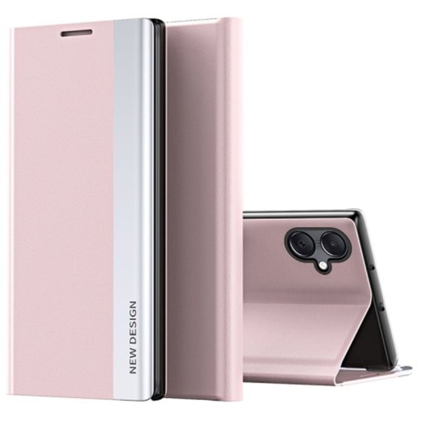 Samsung Galaxy A05 fodral med stativ - Rosa Rosa