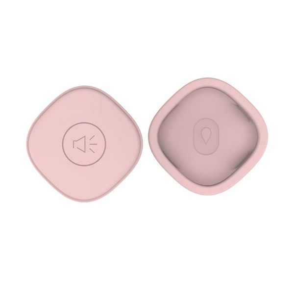 Samsung Galaxy SmartTag Vattentätt Silikon Skyddsfodral - Rosa Rosa