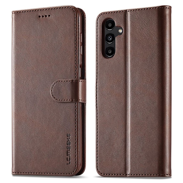 LC.IMEEKE Samsung Galaxy A54 5G fodral - Mörkbrunt Brunt