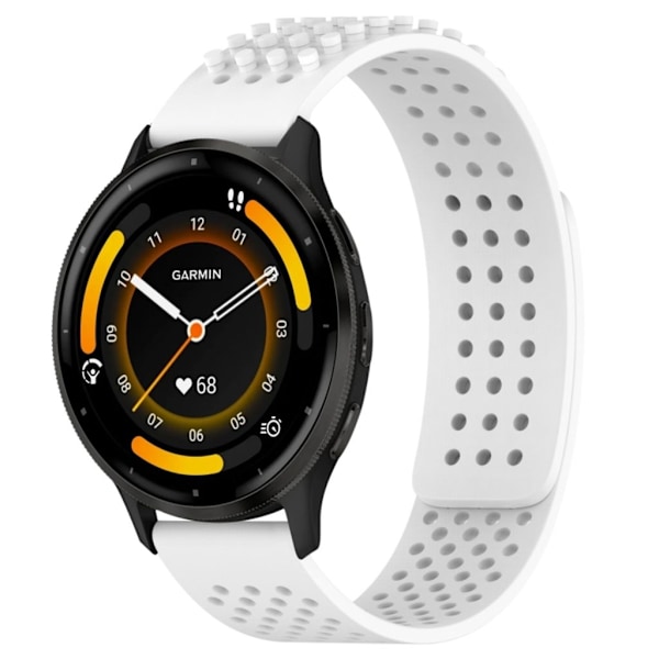 Garmin Venu 3 Tvåfärgat klockarmband i silikon - Vit Vit