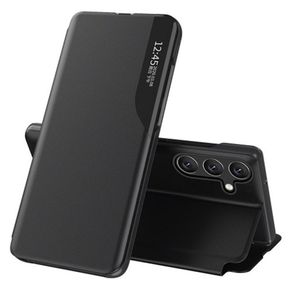 Samsung Galaxy A05s fodral med stativ - Svart Svart