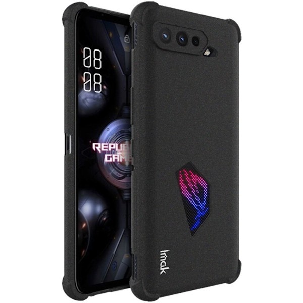 IMAK Asus ROG Phone 5 etc. Skal med skärmskydd - Mattsvart Svart