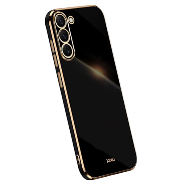 Samsung Galaxy S24 Plus skal med electroplating - Svart Svart