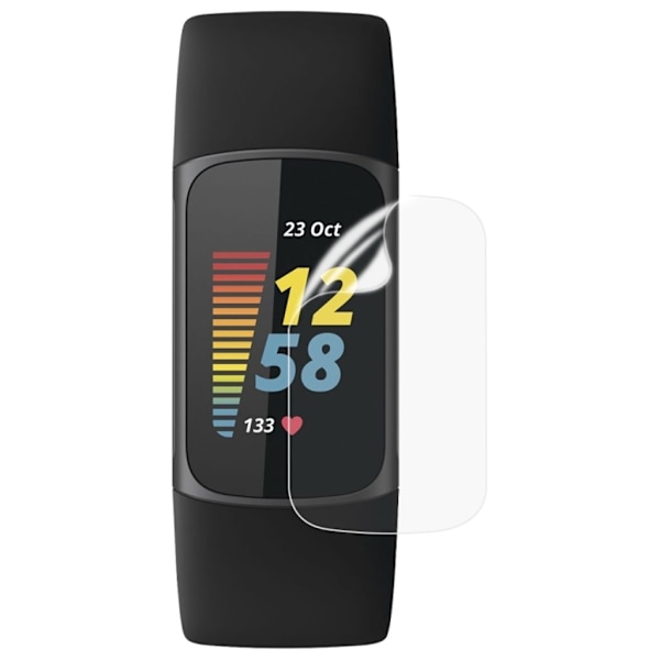 Ultratunt Fitbit Charge 5 skärmskydd - Transparent Transparent