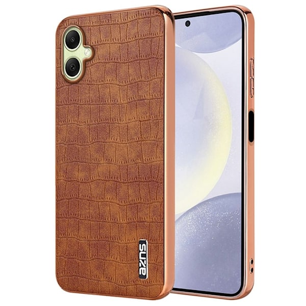 AZNS Samsung Galaxy A06 Skal i PU-läder - Brun Brun