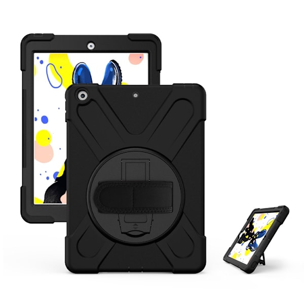 iPad 10.2" 2021/2020/2019 silikonskal - Svart Svart