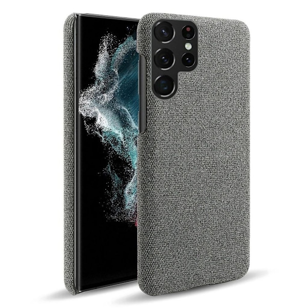 Samsung Galaxy S23 Ultra skal med en impregnering - Grått grå