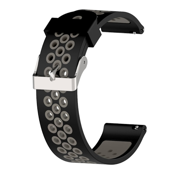 Silikonarmband för Smartwatch (Universalt) - Svart Svart
