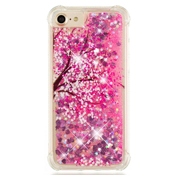 Sparkling Quicksand iPhone 7/8/SE 2020/SE 2022 Skal - Cherry Blossom Cherry Blossom