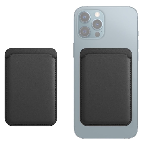 Magnetisk korthållare för iPhone - Svart Svart