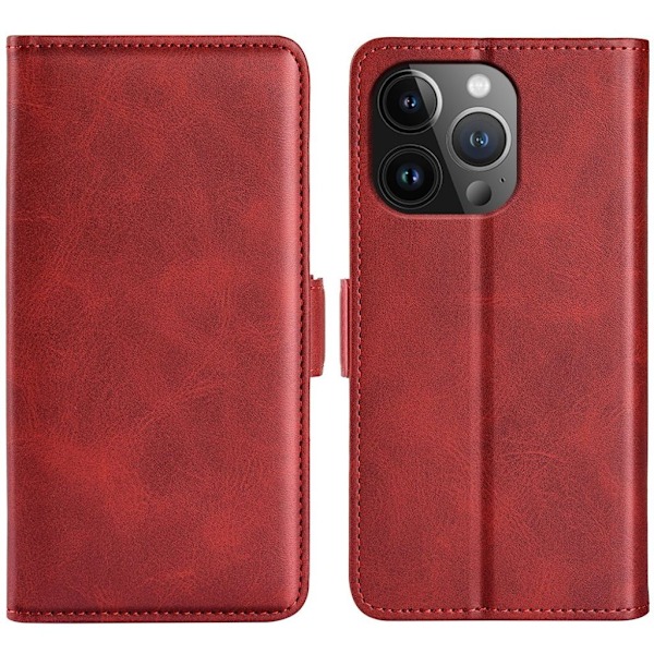 Omvirat iPhone 15 Pro fodral - Rött
