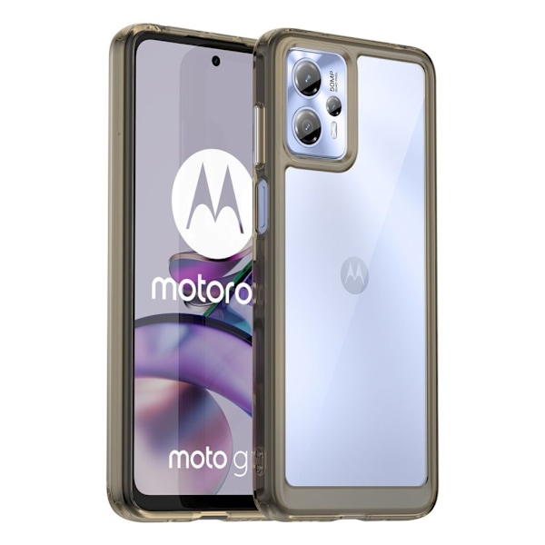 Skyddat Motorola Moto G23 etc. skal - Grått grå