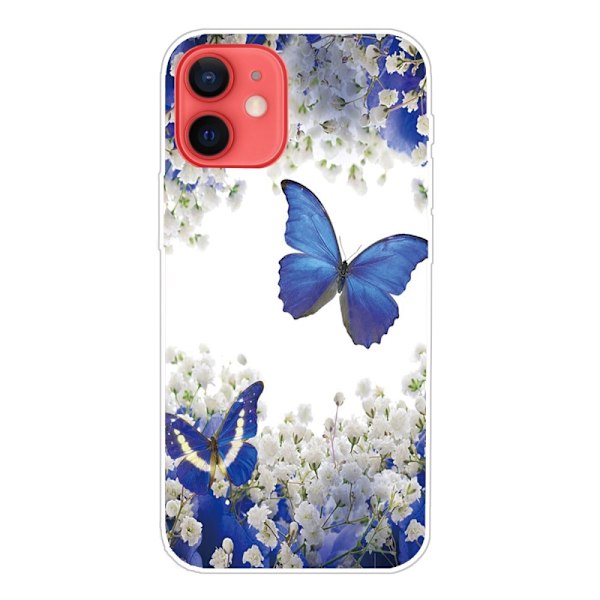 IPhone 13 mobilskal - Blue Butterflies Blue Butterflies