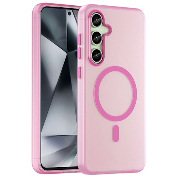 Samsung Galaxy S24 FE MagSafe-kompatibelt Skal - Rosa Rosa