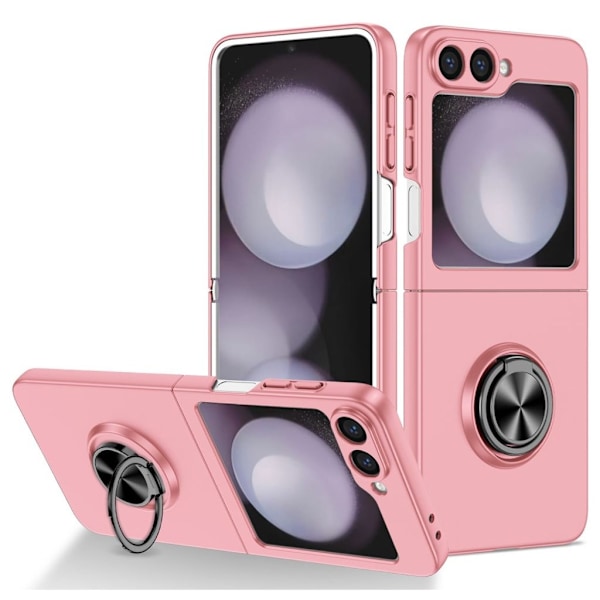Samsung Galaxy Z Flip6 5G skal med ringhållare - Rosa Rosa