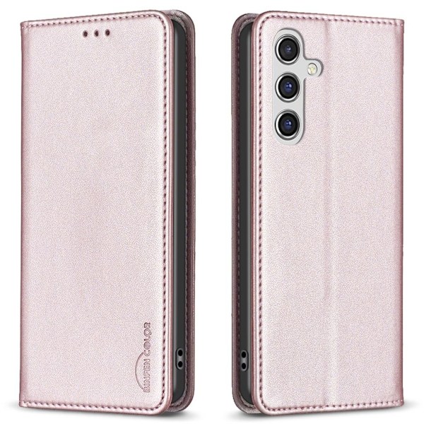 BINFEN COLOR BF18 Samsung Galaxy A36 5G Fodral - Roséguld Guld