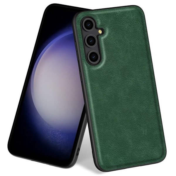 Samsung Galaxy A16 Skal med konstläder - Grön Grön