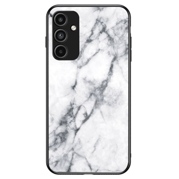 Samsung Galaxy A15 4G marmor skal - Vit Vit