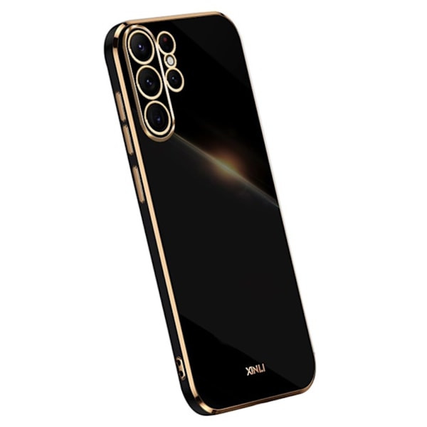 XINLI Samsung Galaxy S24 Ultra TPU-skal - Svart Svart