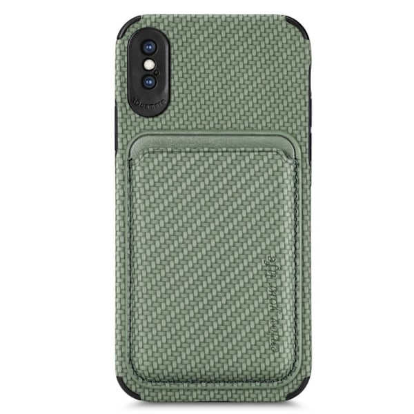 IPhone X/XS skal med en magnethållare - Grönt Grön