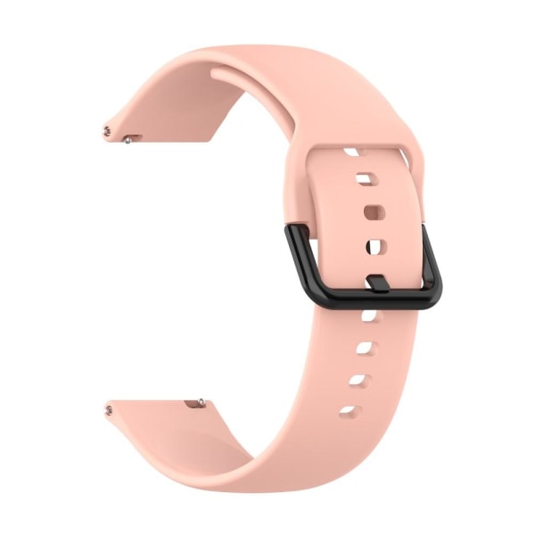 Smart Watch Silikonarmband 20mm för Galaxy Watch4 m.fl. - Rosa Rosa