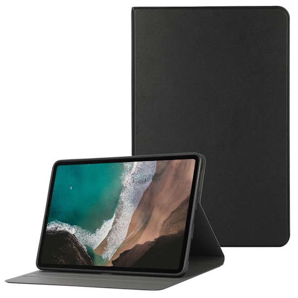 Xiaomi Pad 5 / 5 Pro fodral med ett stativ - Svart Svart