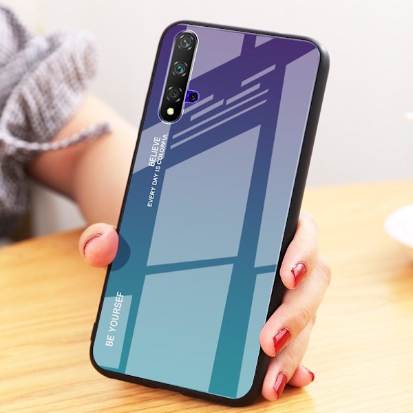 Gradient Skal för Huawei Honor 20 - Blå/Lila Black