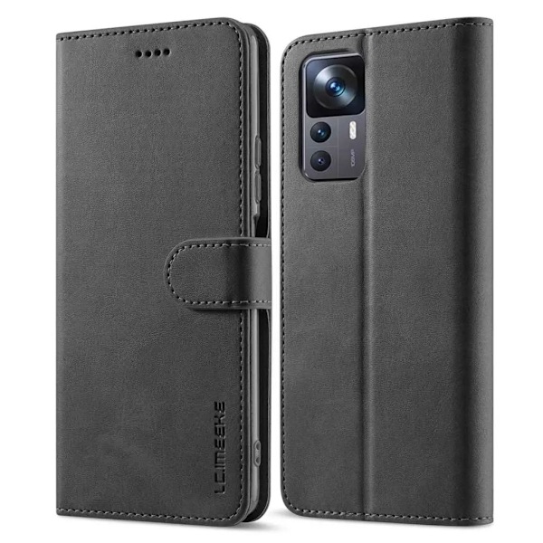 LC.IMEEKE Xiaomi 12T 5G/ Redmi K50 Ultra 5G/ 12T Pro 5G fodral - Svart Svart