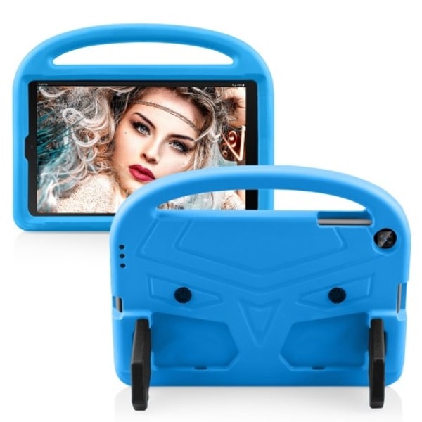 EVA Shock Proof Skal med Sparv Design för Galaxy Tab A 10.1 2019 - Blå Blå