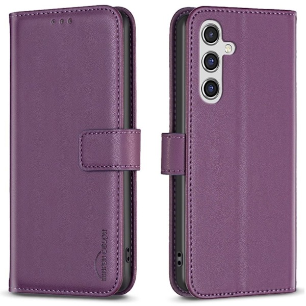 BINFEN COLOR BF17 Samsung Galaxy A36 5G Fodral - Mörklila Lila