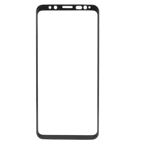 Heltäckande Skärmskydd i härdat glas till Samsung Galaxy S9 - Svart Svart