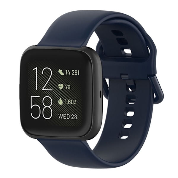 Vattentätt Fitbit Versa 2 etc. band - Mellanblått Blå