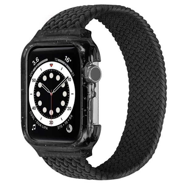 Apple Watch Series 7/8/9 41mm etc. band - Svart Svart