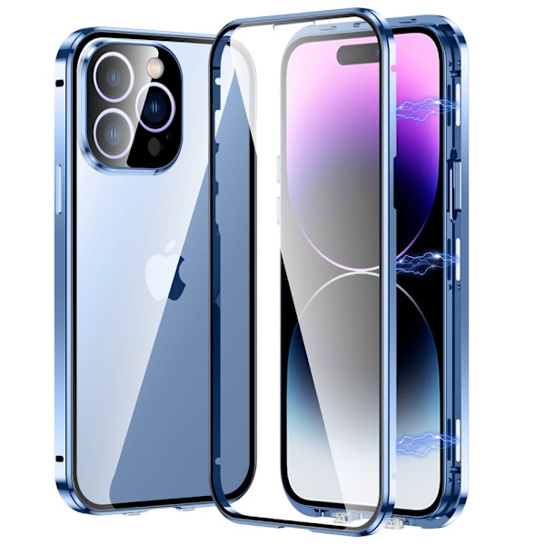 2-in-1 iPhone 14 Pro Max Skal - Blå Blå
