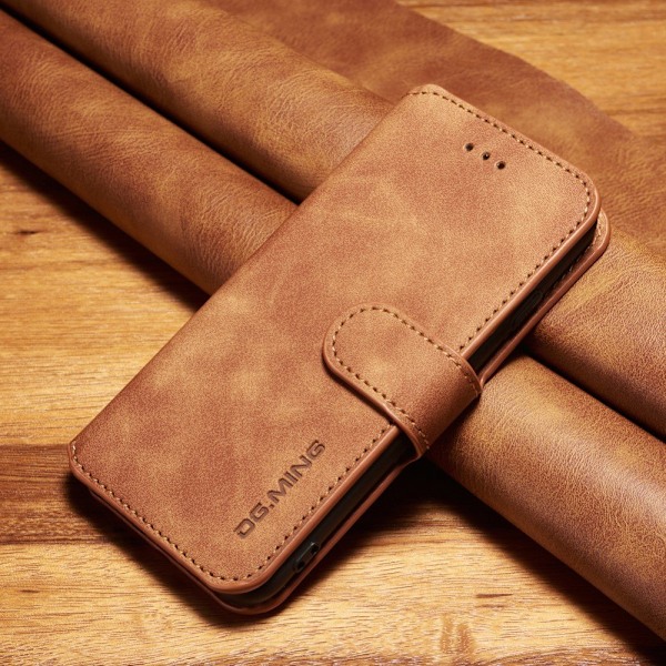 DG.MING Retro Plånboksfodral till iPhone 7 & 8/SE 2 - Brun Brun