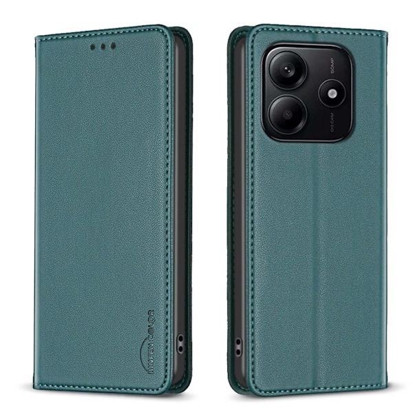 BINFEN COLOR Xiaomi Redmi Note 14 5G Plånboksfodral - Grön Grön