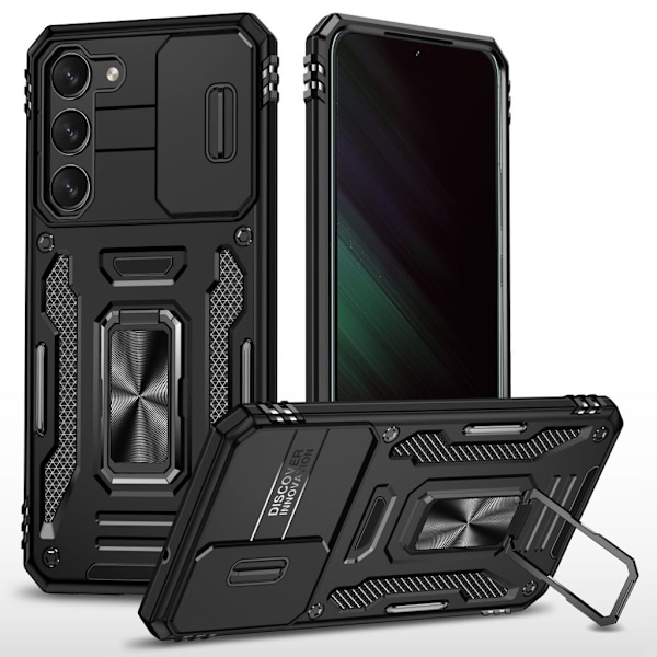 Samsung Galaxy S24 Skal med linskydd - Svart Svart