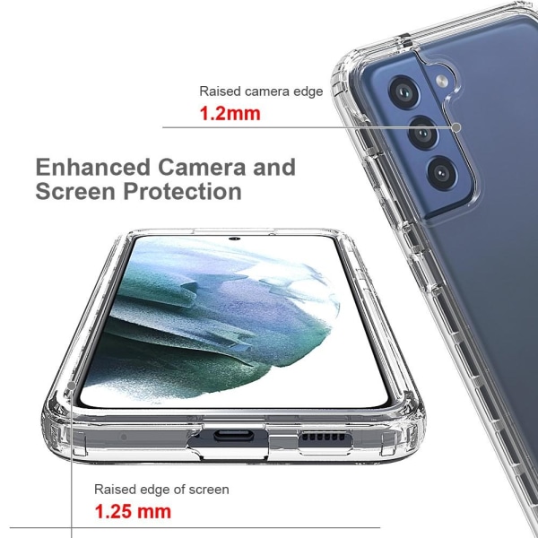 Skal för Samsung Galaxy S21 FE - Transparent Transparent