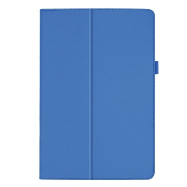 Litchi Texture Fodral för Samsung Galaxy Tab A 10.1" 2019 - Blå Blå