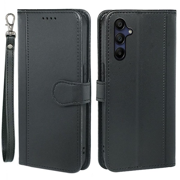 Samsung Galaxy A26 5G Fodral med Rem - Svart Svart