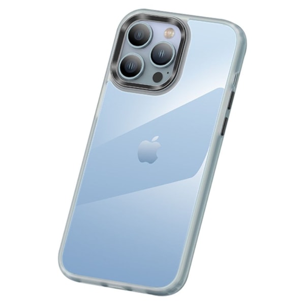 iPhone 15 Pro Max Skal med Metalllinsram - genomskinlig