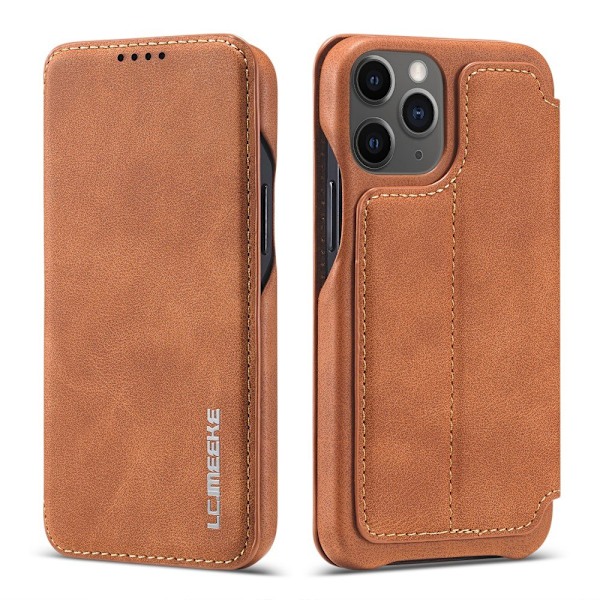 LC.IMEEKE Retro Fodral för iPhone 12 Mini - Brun Brun