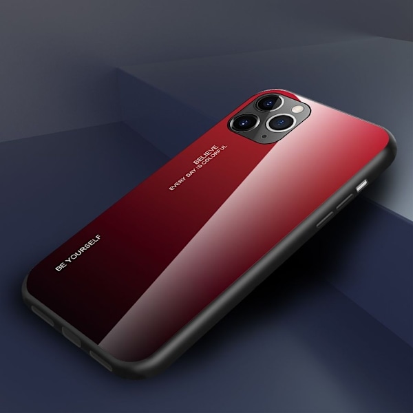 Smalt iPhone 11 Pro Max skal - Röd Röd