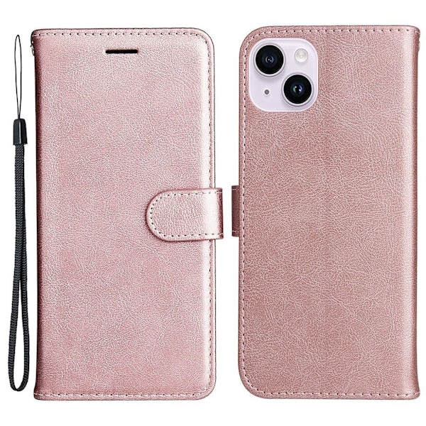 KT iPhone 15 Plus fodral - Roséguldfärgat Rosa