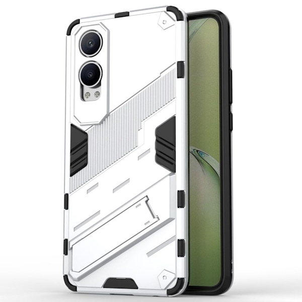 OnePlus Nord CE4 Lite 5G / Oppo K12x 5G skal med stativ - Vit Vit