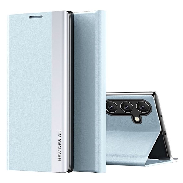 Samsung Galaxy A16 Fodral med stativ - ljusblå Blå
